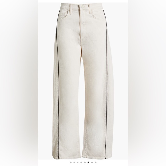 ⭐️ MOTHER The Half Piped High Rise Cropped Jeans in Act Natural⭐️27 - Picture 13 of 14